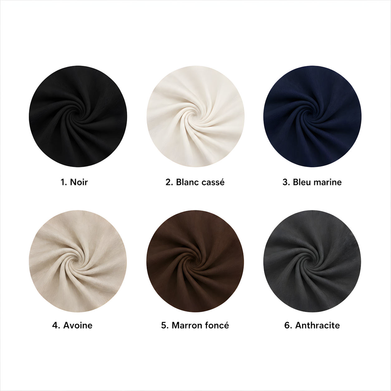 Sous-Foulard Bonnet en Jersey de Bambou–Sans Couture aux Oreilles