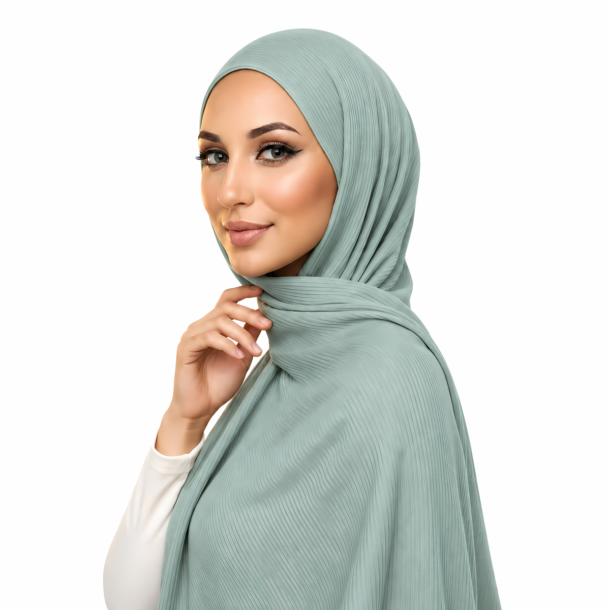 Hijab en Jersey de Bambou