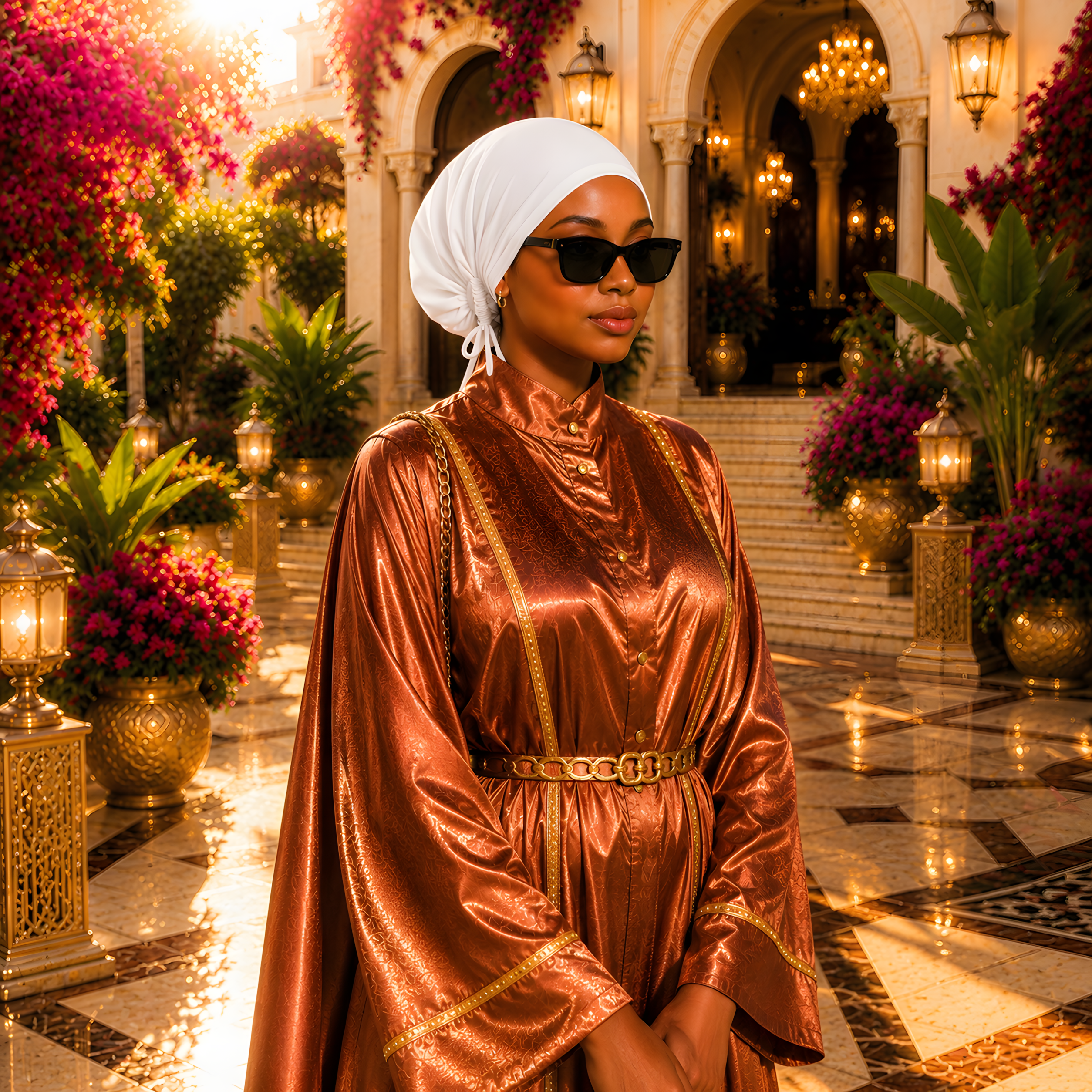 Sous-Foulard Bonnet en Jersey de Bambou–Sans Couture aux Oreilles