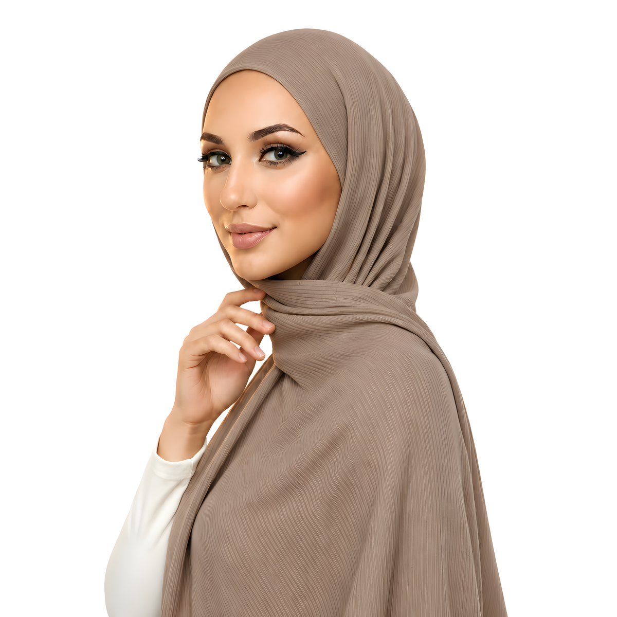 Hijab en Jersey de Bambou