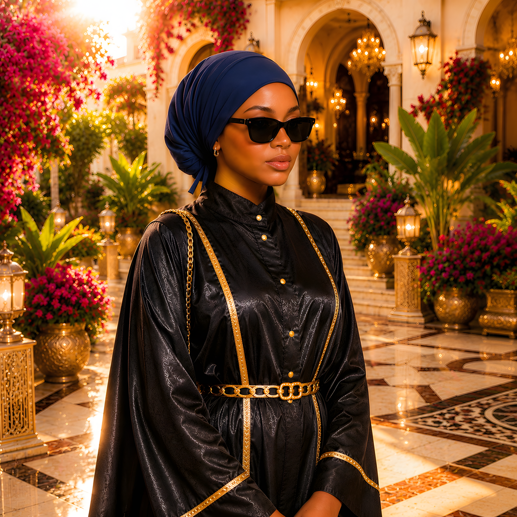 Sous-Foulard Bonnet en Jersey de Bambou–Sans Couture aux Oreilles